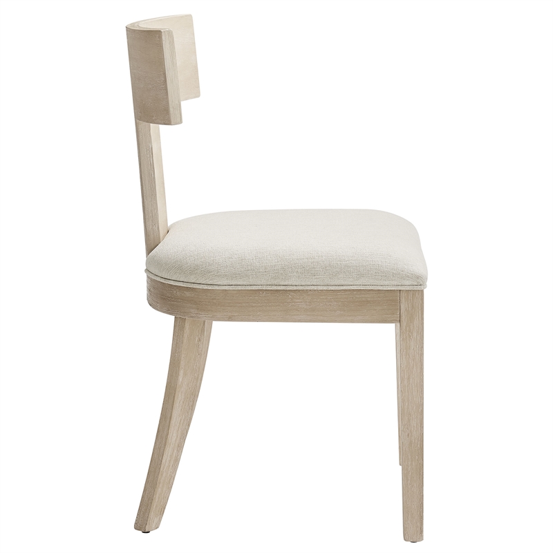 Peregrine Dining Chairs Set of 2 in Natural Heathered Weave Ivory