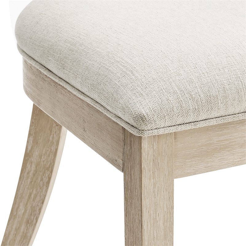 Peregrine Dining Chairs Set of 2 in Natural Heathered Weave Ivory