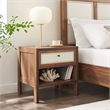 Capri Nightstand in Walnut