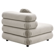 Jubilee Armless Chair in Almond