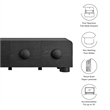 Sonnet TV Stand in Black