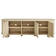Overture TV Stand in Travertine