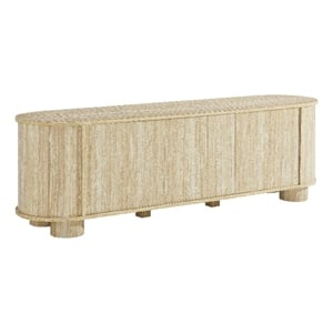Overture TV Stand in Travertine