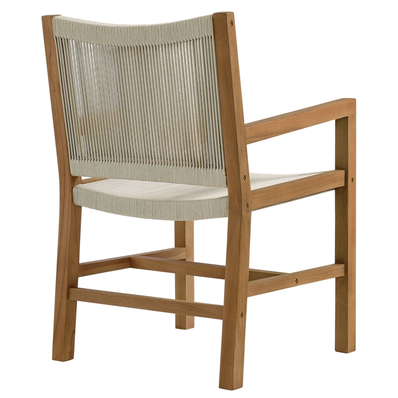 Vienna Dining Armchairs Set of 2 in Natural Natural