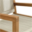 Vienna Dining Armchairs Set of 2 in Natural Natural