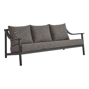 terrace sofa in carbon graphite