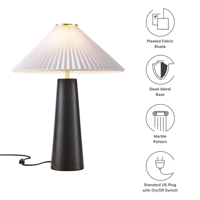 Nera Table Lamp in Black