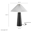 Nera Table Lamp in Black