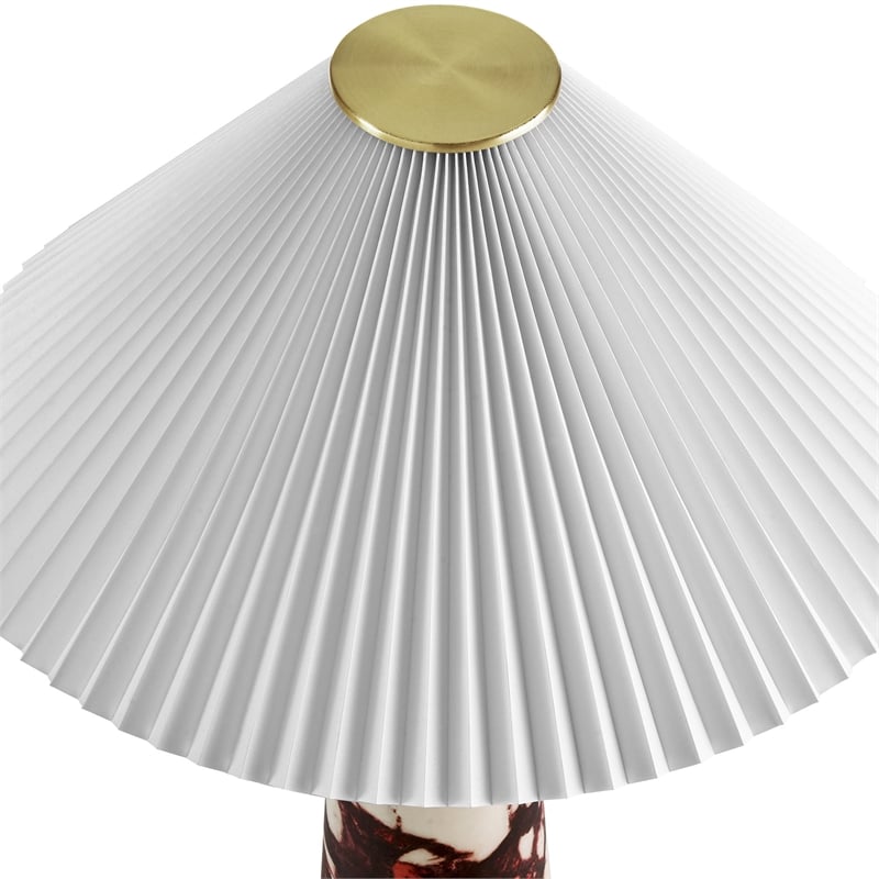 Nera Table Lamp in Red