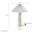 Nera Table Lamp in White