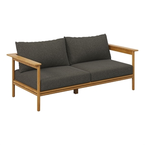 wren sofa in natural flint gray