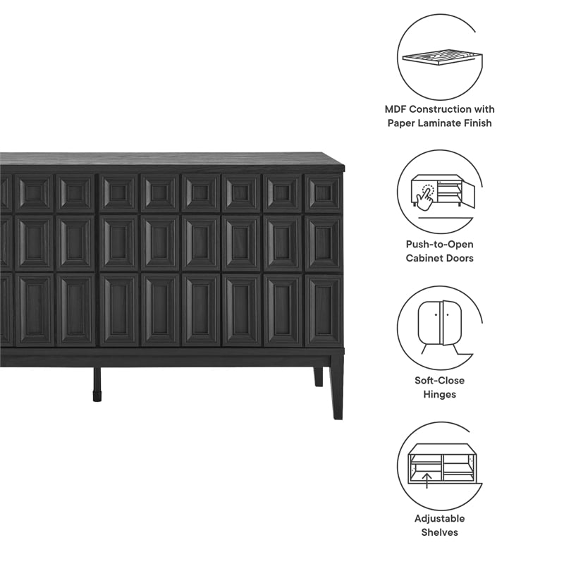 Samos Sideboard in Black