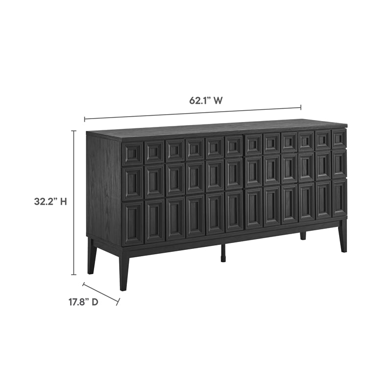Samos Sideboard in Black