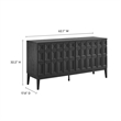 Samos Sideboard in Black