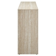 Modway Mirella Console Table in Faux Travertine Laminate