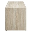 Mirella Long Bench in Travertine