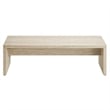 Mirella Long Bench in Travertine