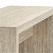 Mirella Bench in Travertine