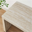 Mirella Bench in Travertine