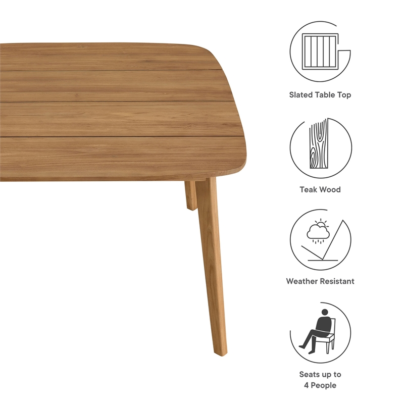 Vienna Dining Table in Natural