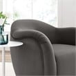 Compose Swivel Armchair in Storm Gray