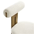 Torian Dining Chair Set of 2 in French Oak Ivory