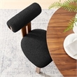 Torian Dining Chair Set of 2 in Walnut Black