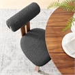 Torian Dining Chair Set of 2 in Walnut Charcoal