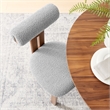 Torian Dining Chair Set of 2 in Walnut Light Gray