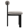 Torian Dining Chair Set of 2 in Wenge Taupe