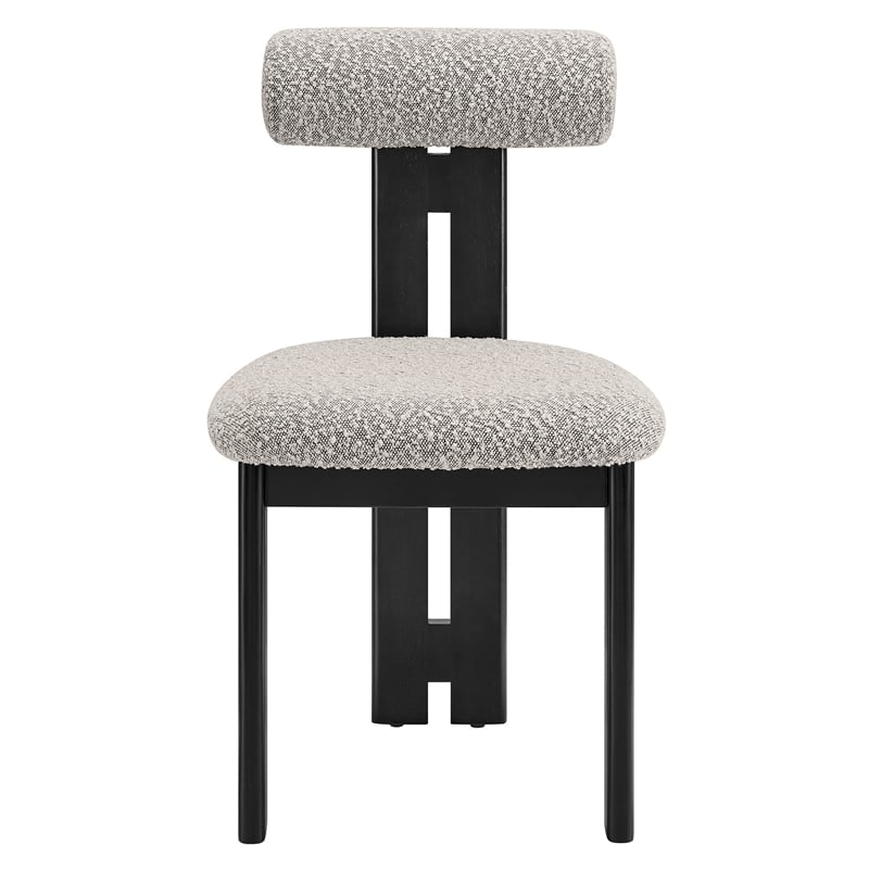 Torian Dining Chair Set of 2 in Wenge Taupe