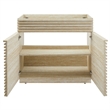 Render Bathroom Vanity Cabinet (Sink Not Included) in Travertine