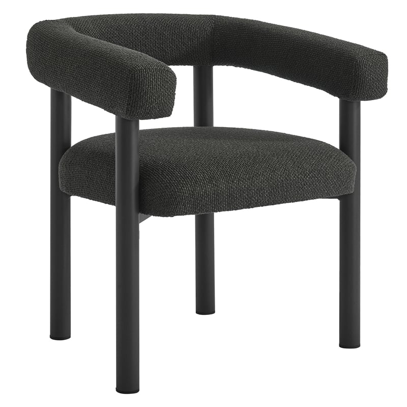 Nautica Dining Armchairs Set of 2 in Charcoal Graphite