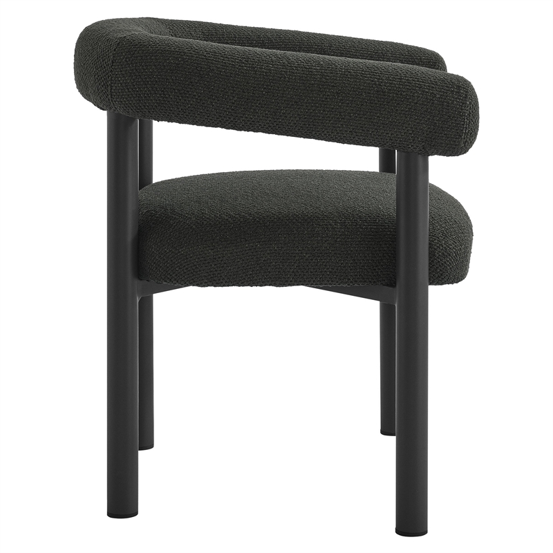 Nautica Dining Armchairs Set of 2 in Charcoal Graphite