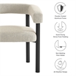 Nautica Dining Armchairs Set of 2 in Ivory Graphite