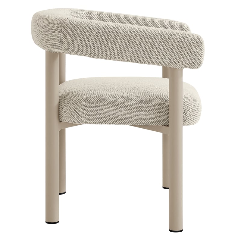 Nautica Dining Armchairs Set of 2 in Ivory Taupe
