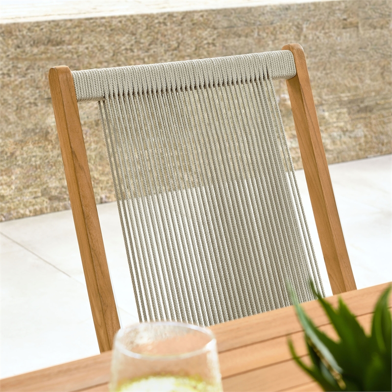 Vienna Folding Chairs Set of 4 in Natural Natural