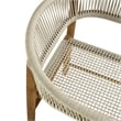Vienna Curved-Back Dining Armchairs Set of 2 in Natural Natural