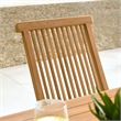 Vienna Folding Dining Chairs Set of 4 in Natural