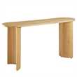 Aspect Entryway Console Table in Oak