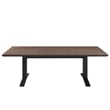 Gavelston Dining Table in Gray Wash Charcoal Gray
