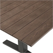 Gavelston Dining Table in Gray Wash Charcoal Gray