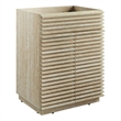 Render Bathroom Vanity Cabinet (Sink Not Included) in Travertine