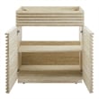 Render Bathroom Vanity Cabinet (Sink Not Included) in Travertine