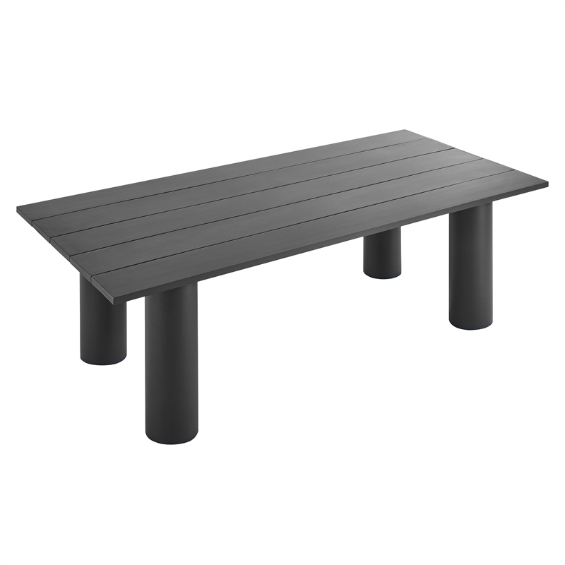 Modway Dining Table in Graphite