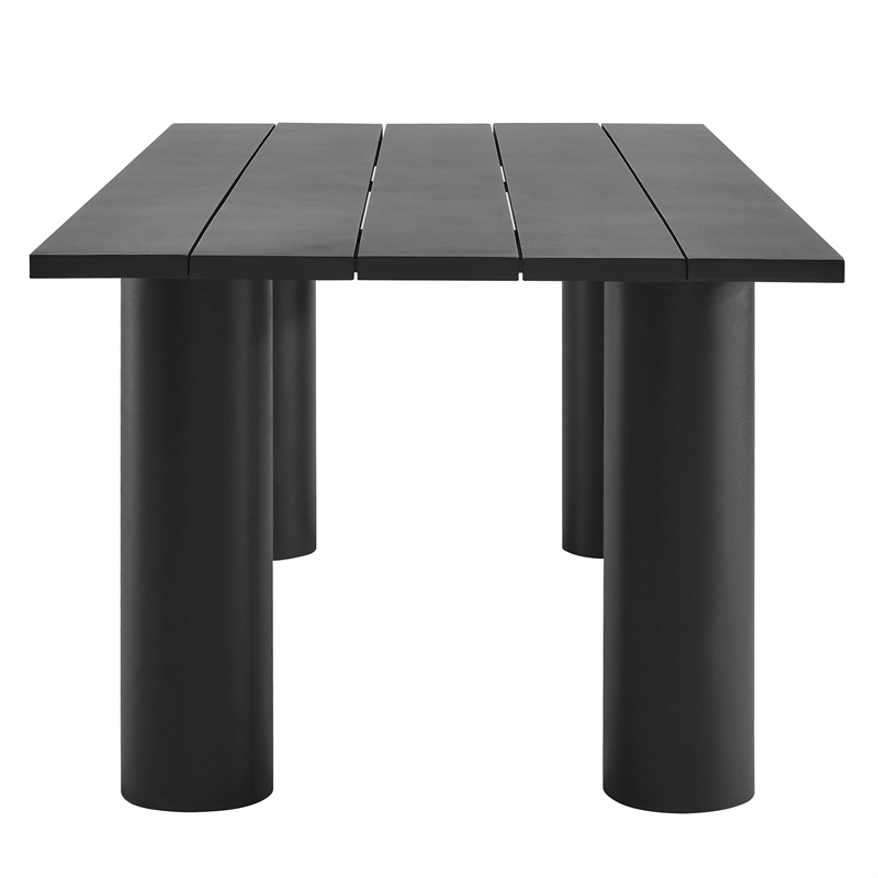 Modway Dining Table in Graphite