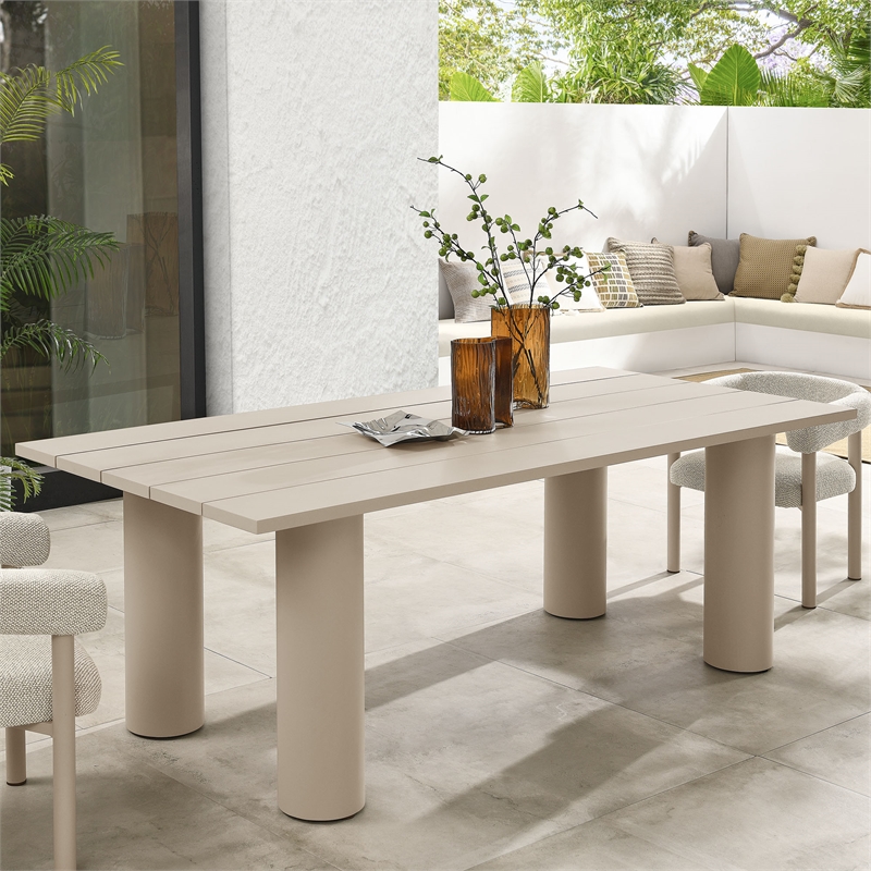 Modway Dining Table in Taupe