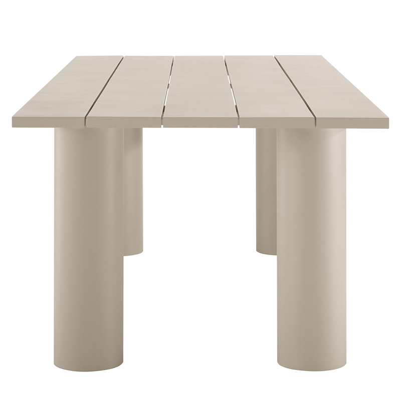 Modway Dining Table in Taupe