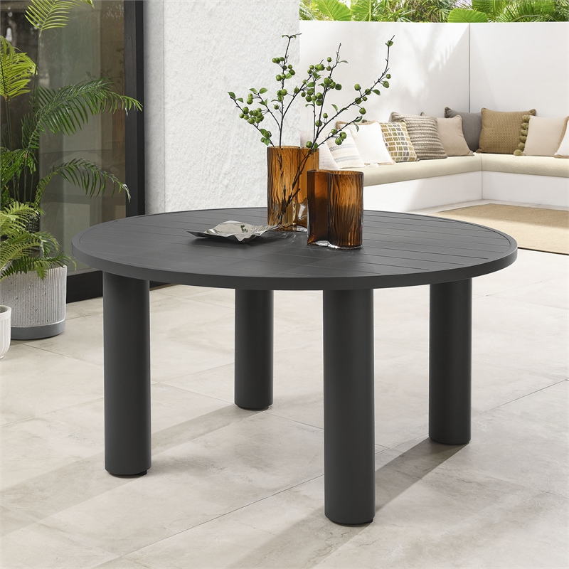 Dining Table in Graphite
