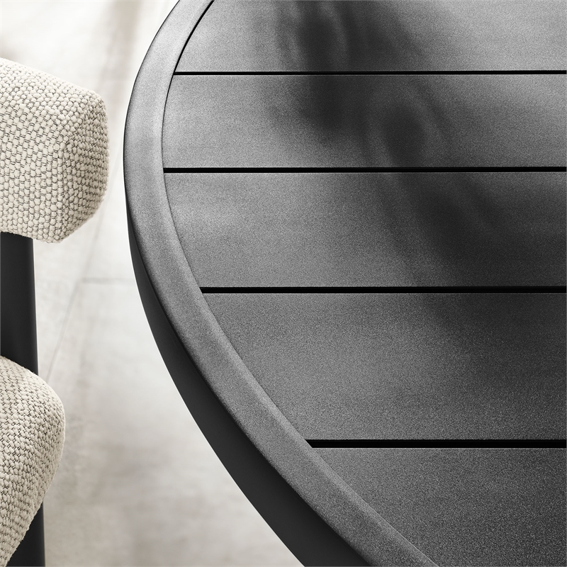 Dining Table in Graphite